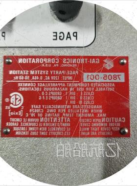 议价 7805-001 GAI-TRONICS通讯电话全新原装现货议价