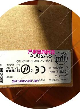 议价全新易福门IFM流速传感器SA2004 原装现货议价$