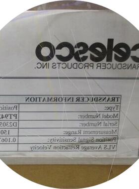 议价CELESCO PT9420-1200-112-1120 N