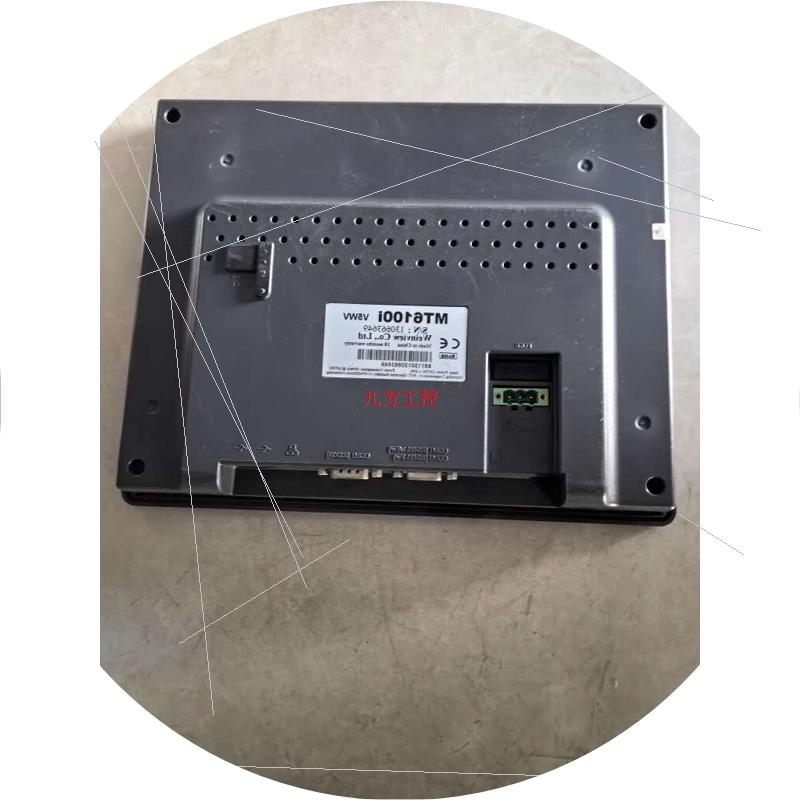 议价威纶触摸屏MT6100I MT6100IV5WV原装拆机件 二手