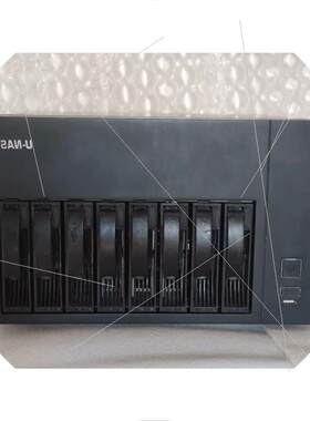 议价万由810a 8盘位nas机箱 支持itx和matx 实拍图