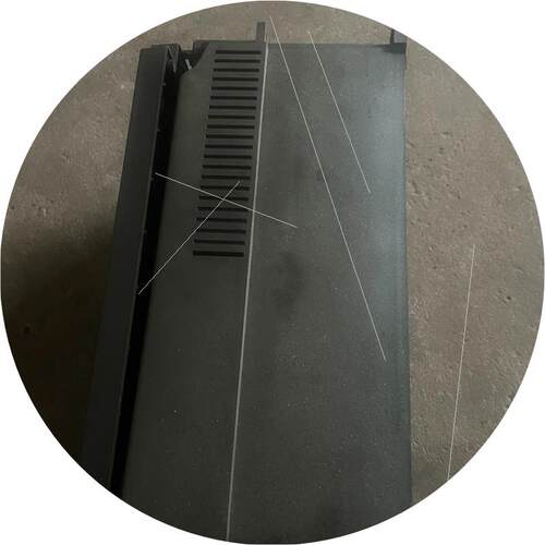 议价FRN185G11S-4CX变频器外壳破损实物拍摄(泉泉电子)