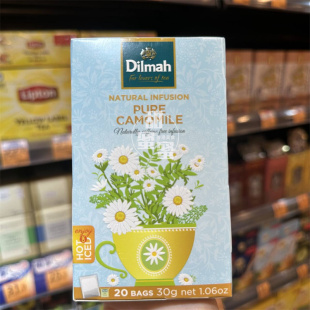 现货 香港代购dilmah迪尔玛洋甘菊茶30g斯里兰卡进口花草茶包