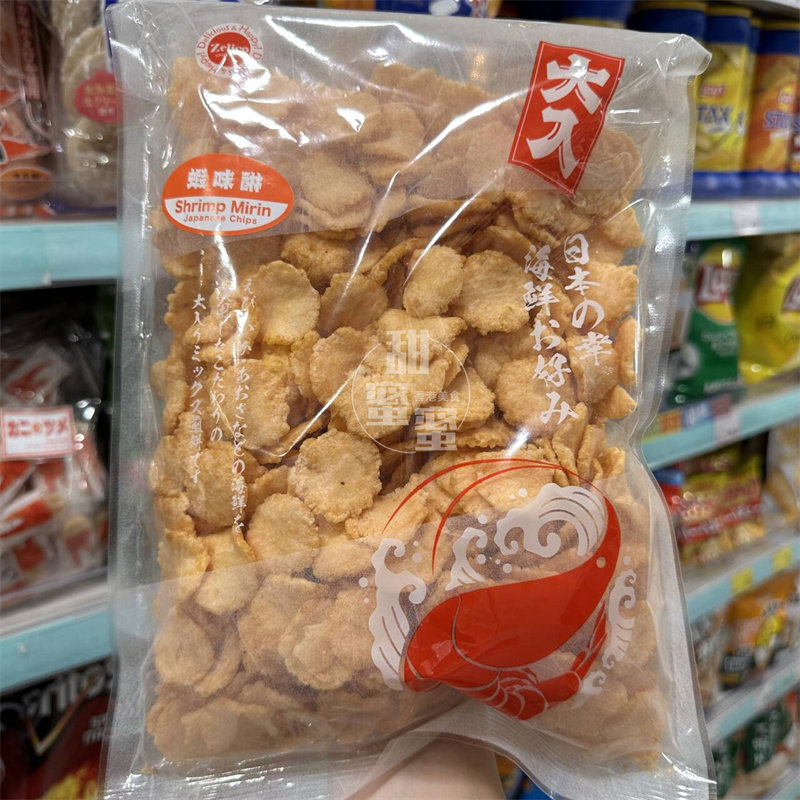 香港代购 进口 Suzuki Eikodo 日本虾饼300g 海味休闲零食