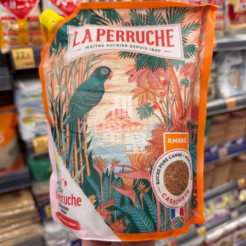 现货 香港代购法国La Perruche鹦鹉牌黄蔗砂糖咖啡糖烘焙甜点食糖