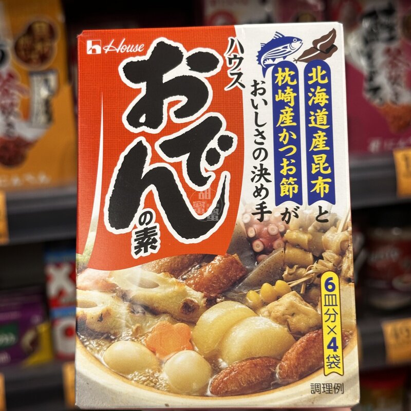 香港代购 进口 好侍 关东煮汤包粉77.2g 烹饪调味包
