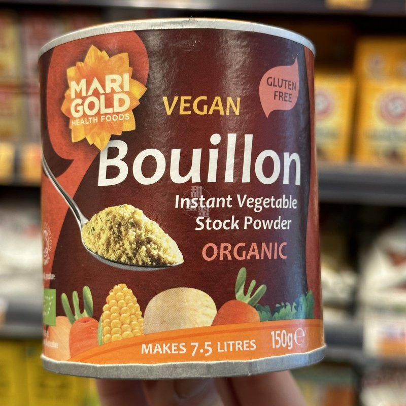 香港代购 进口 瑞士菊花牌VEGAN Bouillon素食肉汤浓缩粉罐装150g,粮油调味/速食/干货/烘焙,复合食品调味剂,淘宝优惠券,粉丝福利购,淘宝优惠卷