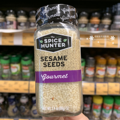 香港代购美国SPICE HUNTER香料猎人 SESAME SEEDS 芝麻粒 68g
