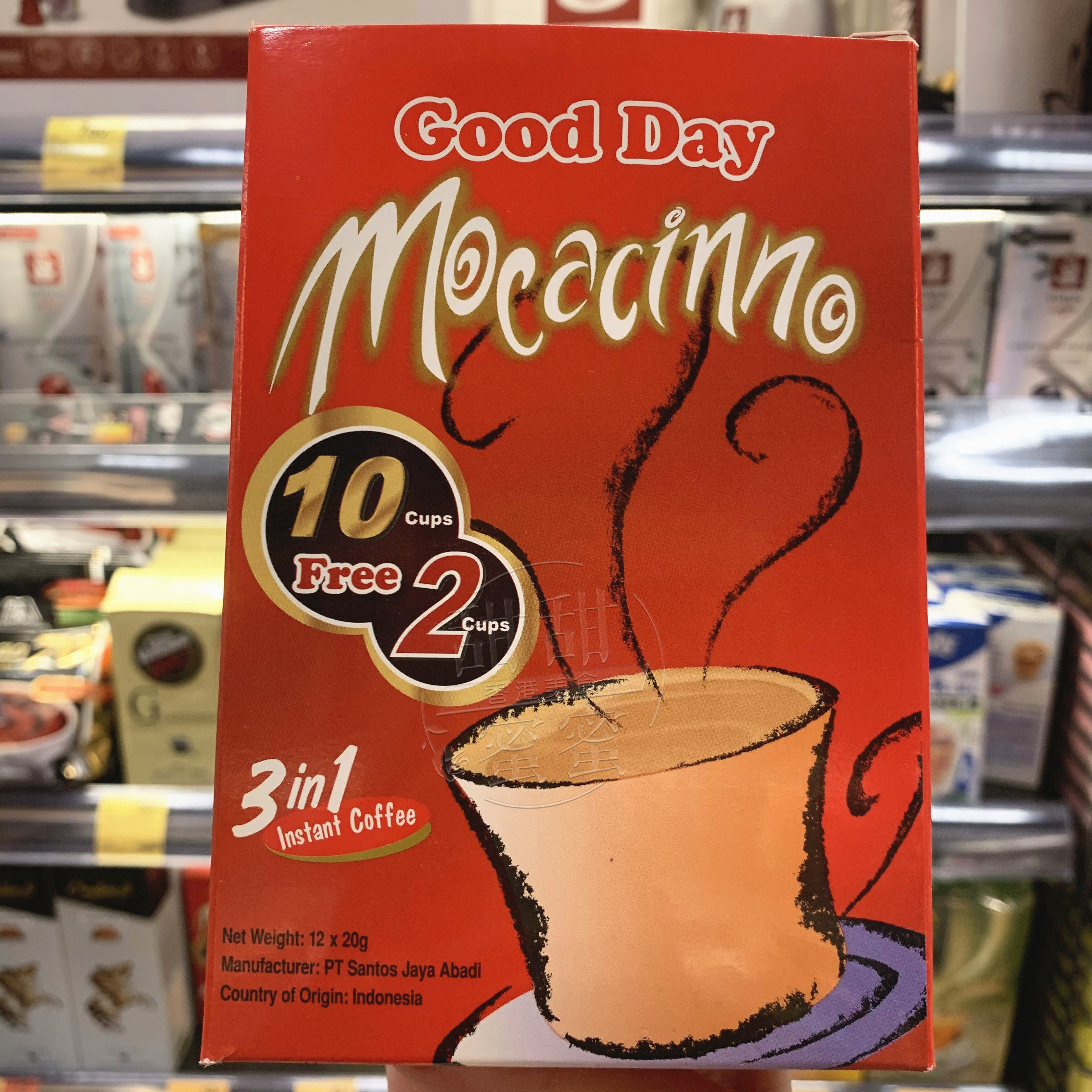 香港代购goodday3合1摩卡咖啡
