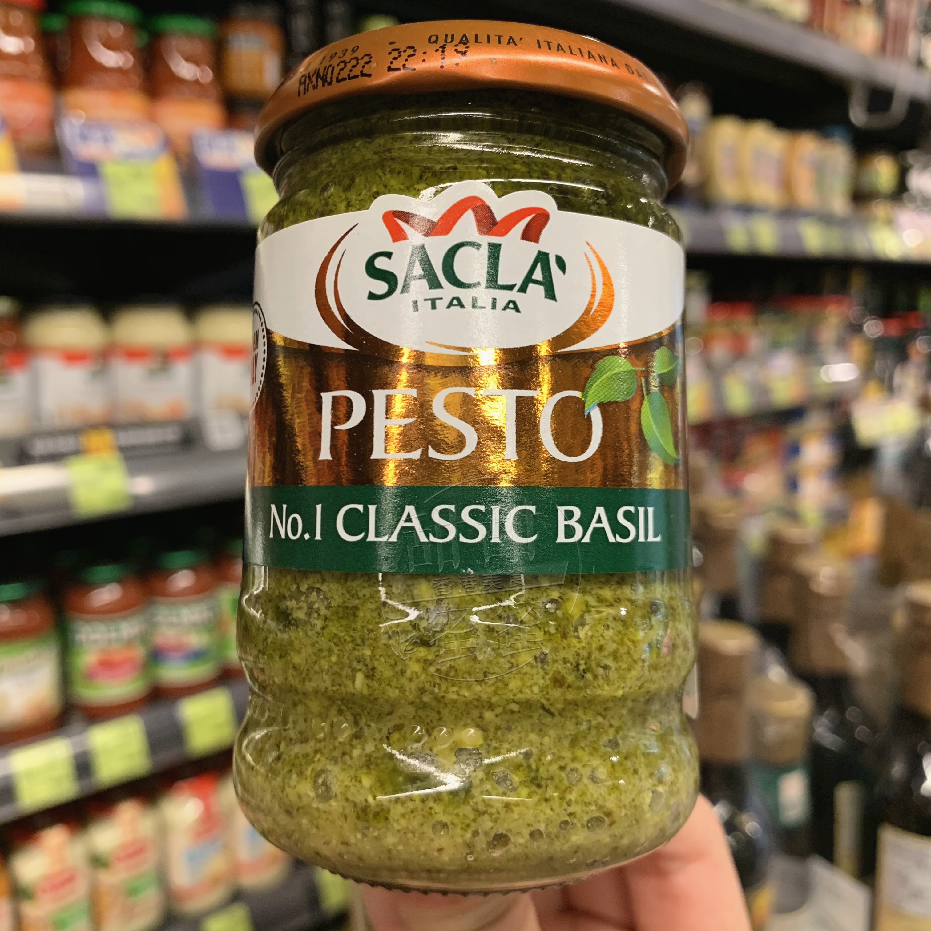 香港代购 SACLA史佳兰PESTO ASSIC BASIL香草意粉酱190g