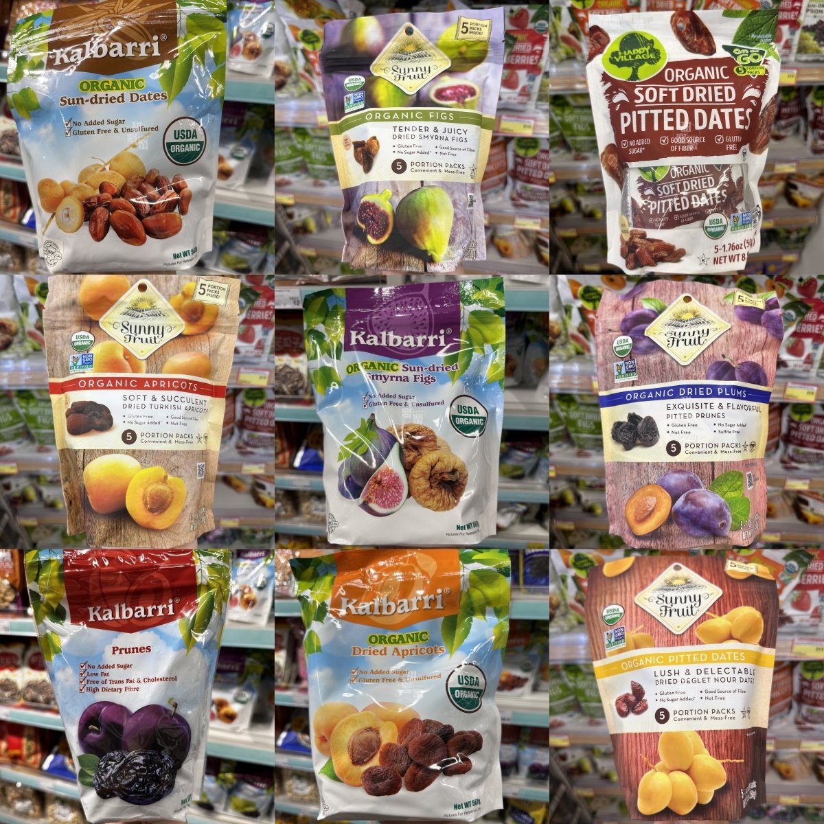 香港代购 土耳其进口Kalbarri卡芭利去核西梅/提子干/杏脯干蜜饯