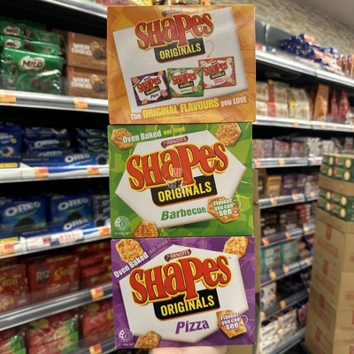 雅乐思SHAPES烧烤味脆饼