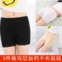 Quần legging màu thịt ở bé trai rắn màu đơn giản bảo hiểm đồ lót boxer bốn góc thấm mồ hôi quần an toàn cho bé gái - Quần áo lót đồ bộ bé trai