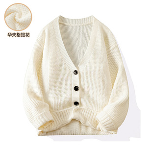 智快鱼曼哈顿港仔文艺男店铺法国公鸡男装2026新款痞帅ushi针织衫