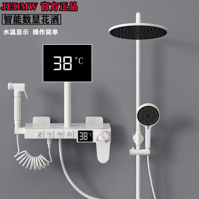 JEDMW套装家用全铜浴室淋浴花洒