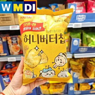 盒马NB代购卡乐B韩国进口HAITAI蜂蜜黄油味薯片60g膨化食品超市款