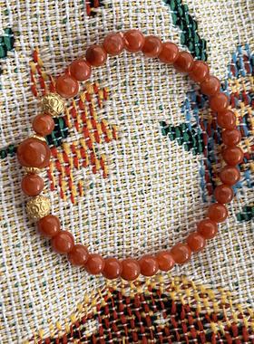 天然南红手串手链