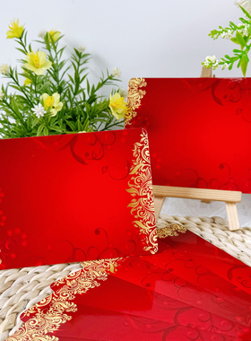 红色经典手卡舞台发言稿活动演讲司仪结婚誓词宣言演讲稿台词卡