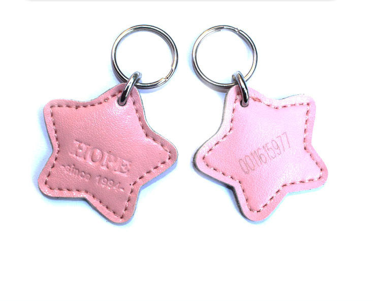 真皮T5557钥匙扣卡/T5557钥匙扣卡/真皮T5577空白ID卡/可改写ID卡