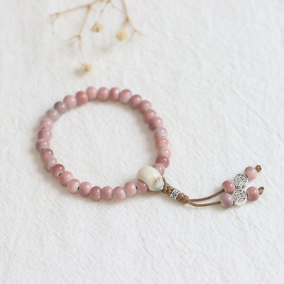 文艺国风新中式景德镇陶瓷手链