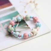 星想柿成 景德镇陶瓷手链国风民族风瓷珠手串文艺学生60 原创中式