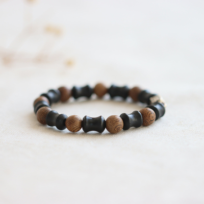 文艺国风鸡翅木手链情侣学生手串