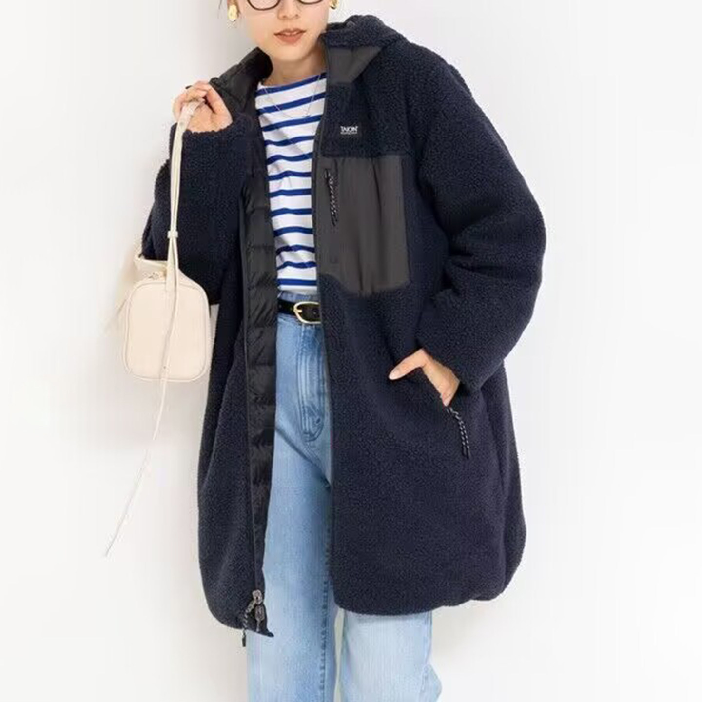 中长款双面穿羽绒服秋冬新款女装