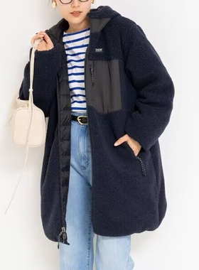 双面穿羽绒服中长款羽绒外套冬季女士冬装上衣日系休闲宽松W113