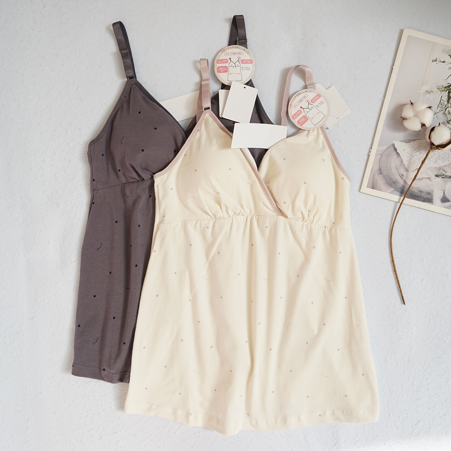 纯棉文胸背心大胸女士内衣哺乳