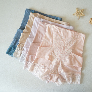 日系女士塑身内裤 塑型塑腰K53 高腰蕾丝收腹提臀修正骨盆有大码