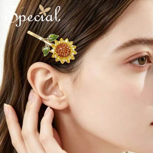 SPECIAL欧美太阳花造型发夹新款