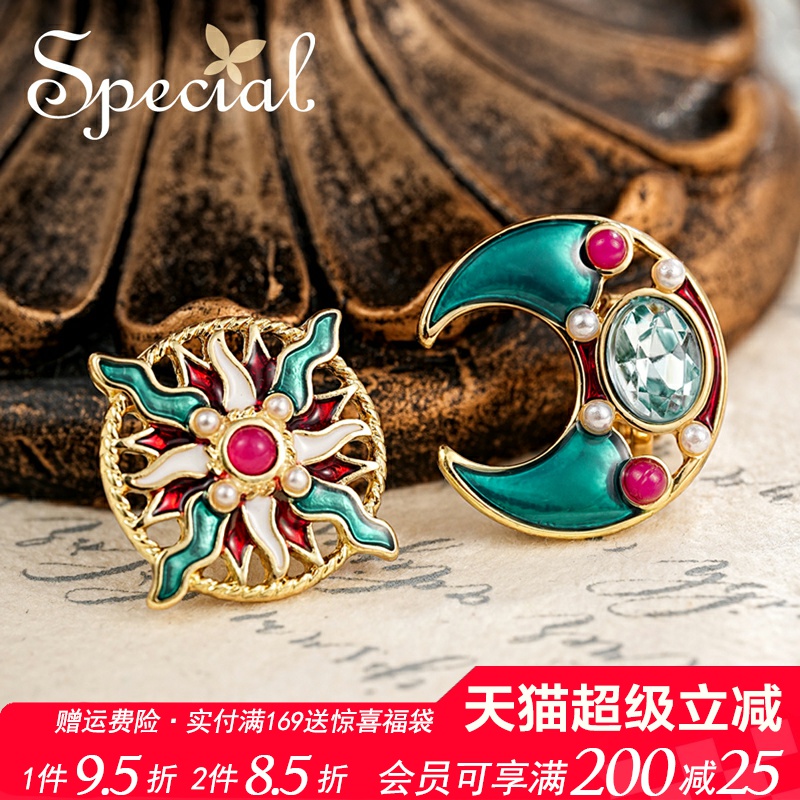 SPECIAL森系设计手工耳饰耳钉女