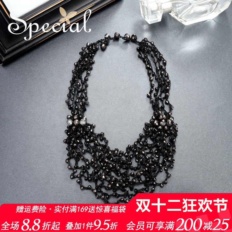 SPECIAL轻奢欧美风毛衣链项链