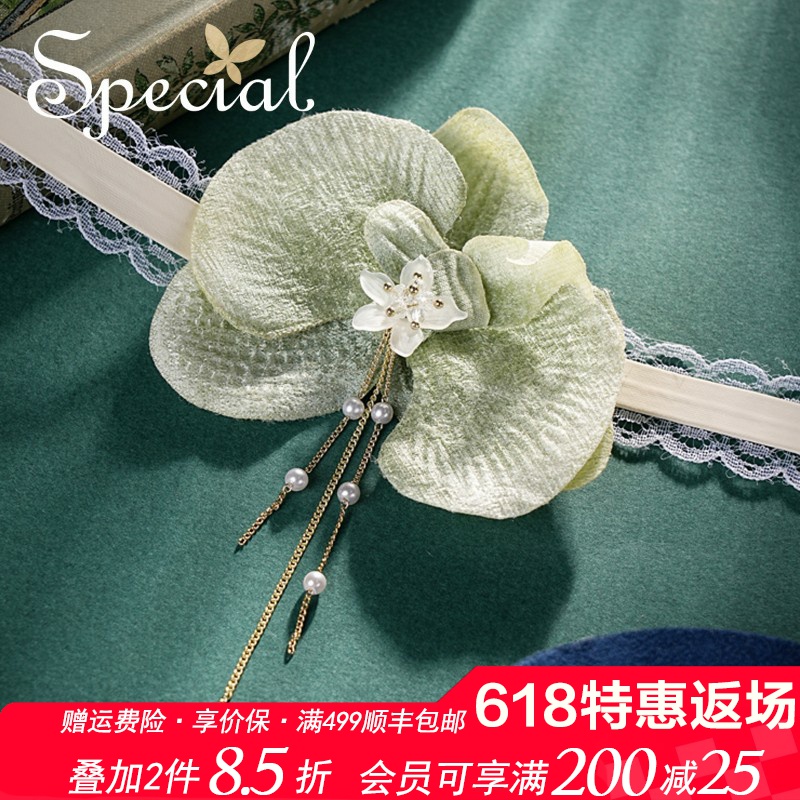 SPECIAL欧美风森系小众设计项链蕾丝锁骨链女时尚轻奢2025年新款