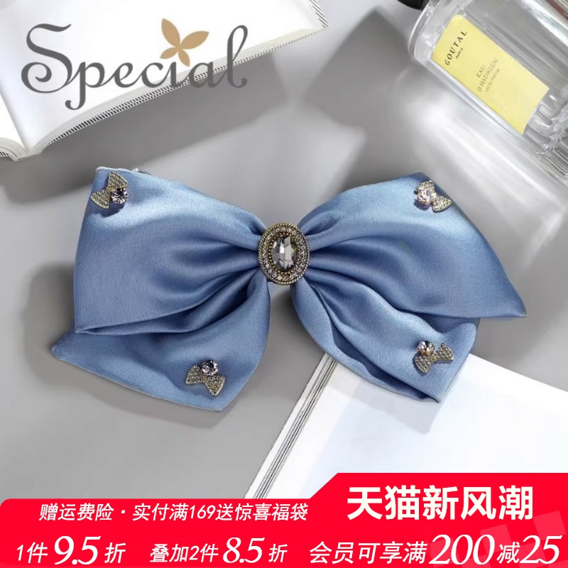 special欧美手工蝴蝶结发夹女款