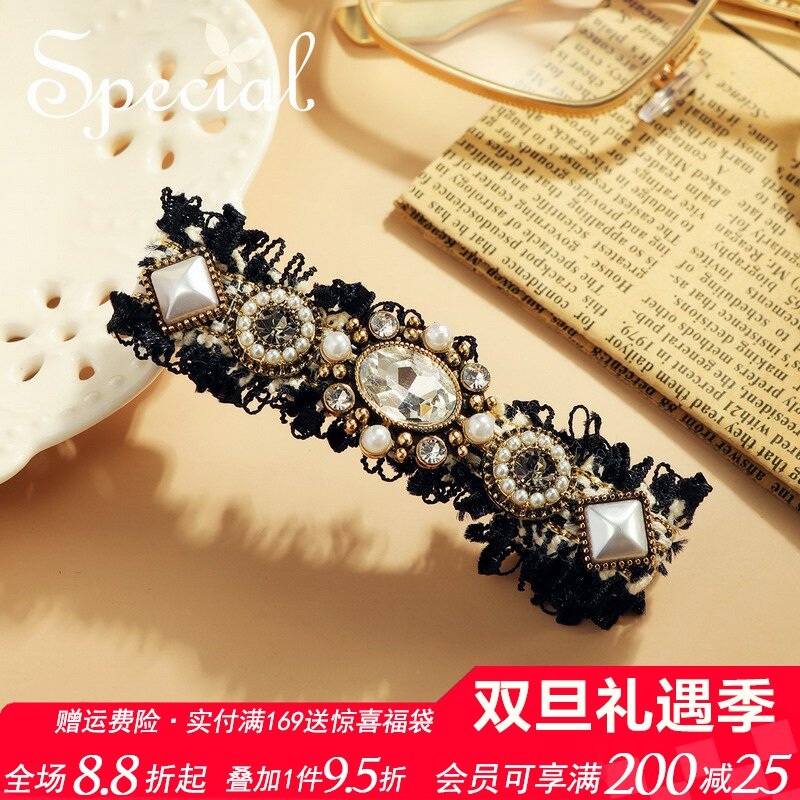 special欧美风时尚百搭边夹发夹