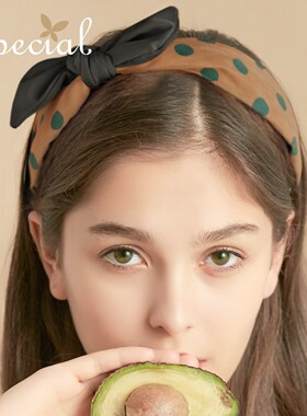 SPECIAL复古轻奢设计感蝴蝶结发卡宽发箍压发洗脸发饰头饰女礼物