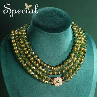 SPECIAL轻奢设计时尚 项链轻奢小众多层礼物女礼物 项链配饰长款