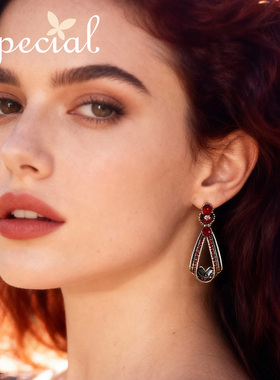 SPECIAL复古气质耳环长款耳饰耳钉轻奢气质2026新礼物