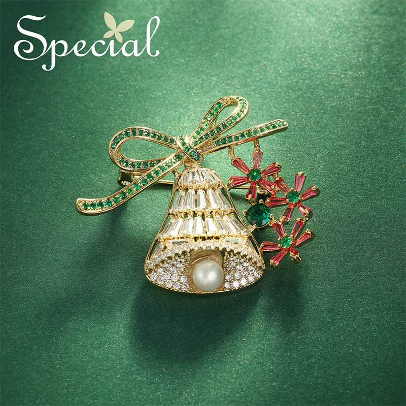 SPECIAL淡水珍珠复古西装胸针女士小香风别针气质胸花2026年新款