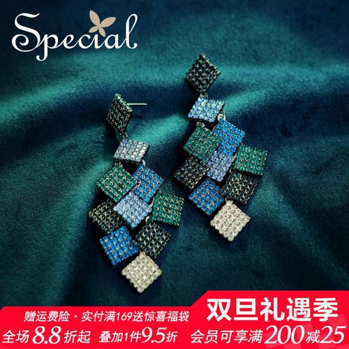 SPECIAL长款设计感耳钉耳坠耳饰