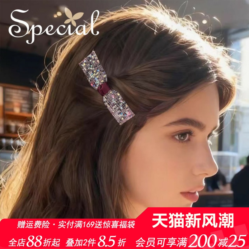 SPECIAL欧美时尚手工发夹发饰弹簧夹女气质小众设计2025年新礼物