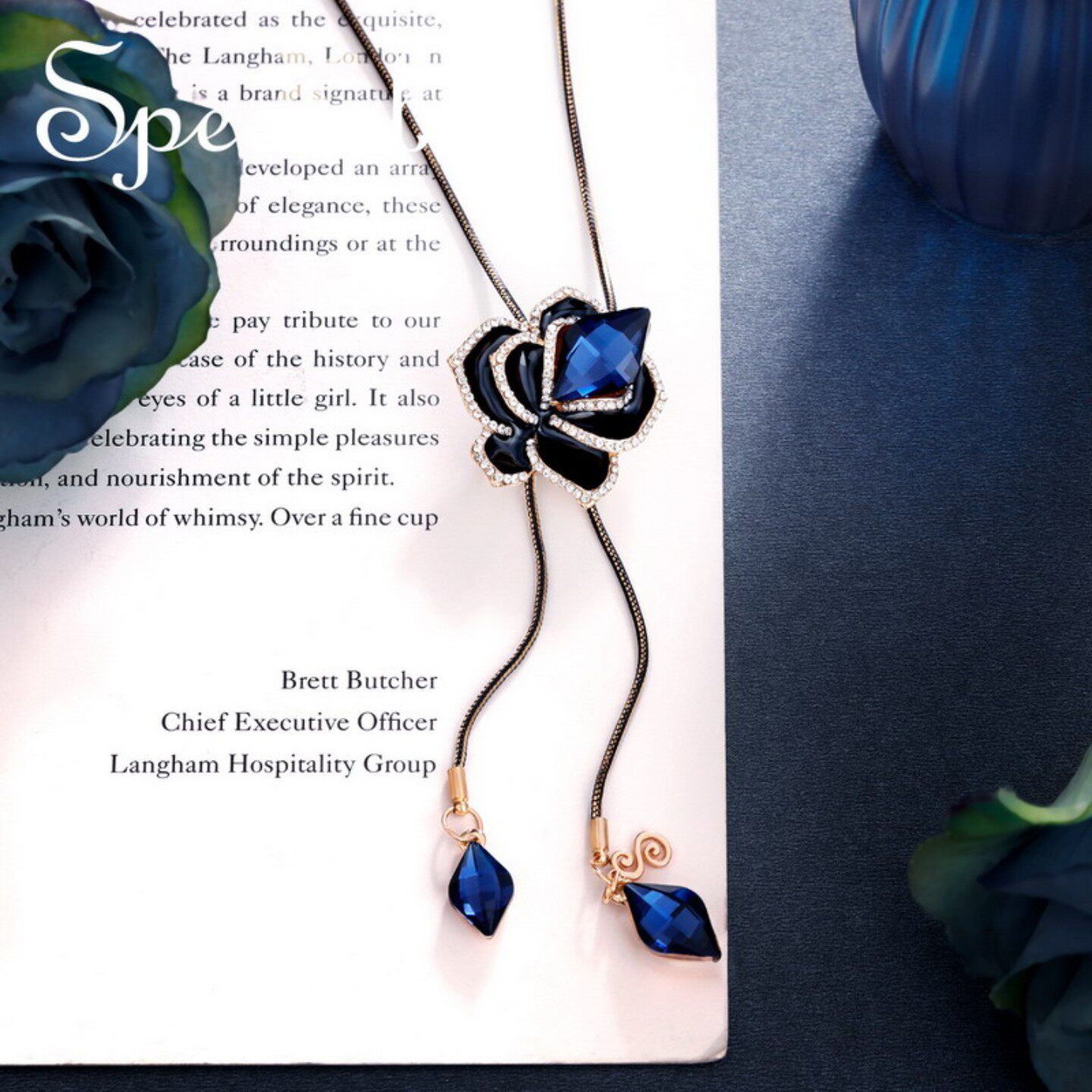 SPECIAL复古轻奢配饰小众设计时尚可调节长款项链女2026年新款