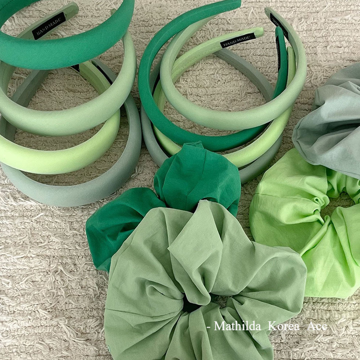 春天的颜色~棉布面料绿色纯色发箍女百搭简约绿色发圈头箍发饰女,饰品/流行首饰/时尚饰品新,发饰,淘宝优惠券,粉丝福利购,淘宝优惠卷