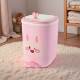 可爱兔子卡通垃圾桶脚踏按压式 垃圾桶粉色家用儿童房软妹风垃圾桶