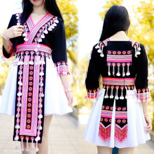 透气套装 2021年新款 夏季 云南文山少数民族 苗族服装 女装