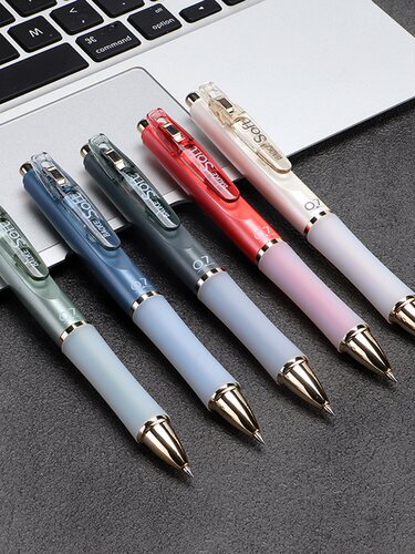 宝克软握按动中性笔0.7mm/1.0