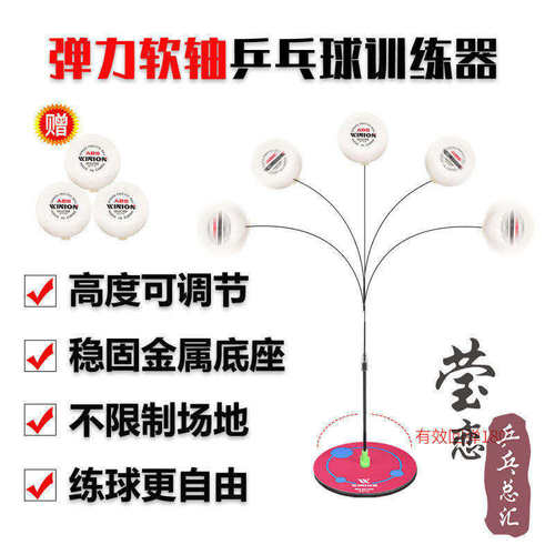 莹恋乒乓球拍训练器室内儿童玩具