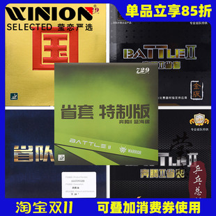 MAX省套國套藍海綿乒乓球膠皮球拍反膠套膠粘性 瑩戀友誼729奔騰2