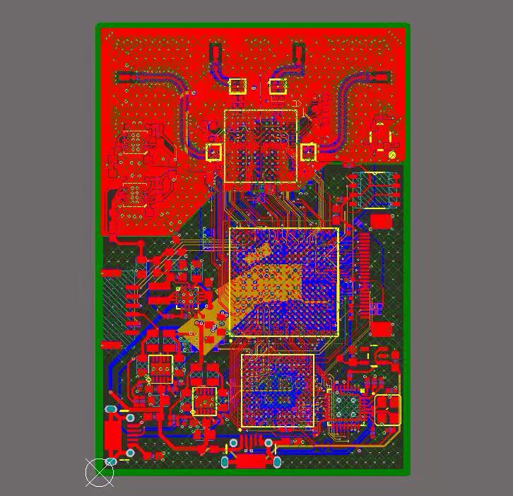 AD9361+FPGA+stm32电路图设计资料无线模块sdr开发板原理图pcb图